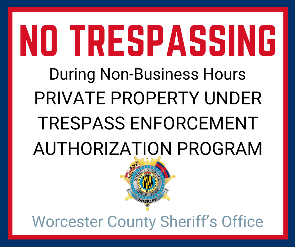 NO TRESPASSING